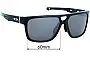 Sunglass Fix Replacement Lenses for Oakley Crossrange Patch OO9391 - 60mm Wide 