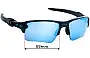 Sunglass Fix Replacement Lenses for Oakley Flak 2.0 XL OO9188 - 59mm Wide 