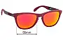 Sunglass Fix Replacement Lenses for Oakley Frogskins Mix OO9428 - 55mm Wide 