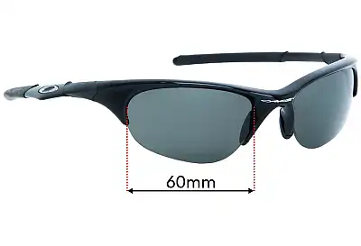 Oakley Half Jacket Replacement Lenses 60mm wide 