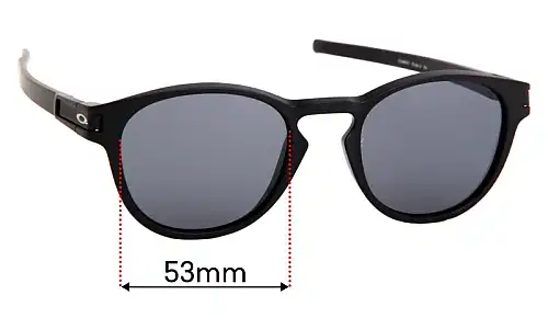 Oakley Latch OO9265 Replacement Lenses 53mm wide 