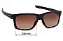 Sunglass Fix Replacement Lenses for Oakley Mainlink OX8128 (Prescription) - 56mm Wide 
