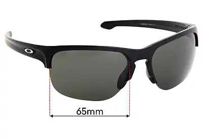 Oakley Sliver Edge OO9413 Replacement Lenses 65mm wide 