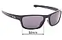 Sunglass Fix Replacement Lenses for Oakley Sliver OO9408 - 56mm Wide 