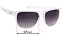 Sunglass Fix Replacement Lenses for Oakley Sliver R OO9342 - 57mm Wide 
