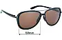 Sunglass Fix Replacement Lenses for Oakley Split Time OO4129 - 58mm Wide 