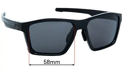 Oakley Targetline OO9398 (Asian Fit) Lentes de Repuesto 58mm wide 