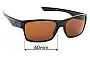 Sunglass Fix Replacement Lenses for Oakley TwoFace OO9189 - 60mm Wide 