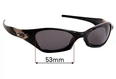 Oakley Valve 1.0 Replacement Lenses 53mm wide 