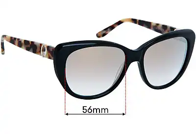 Oroton  Estrella Replacement Lenses 56mm wide 