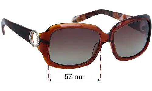 Sunglass Fix Replacement Lenses for Oroton Lyon - 57mm Wide Sunglass Fix Replacement Lenses for Oroton Lyon - 57mm Wide