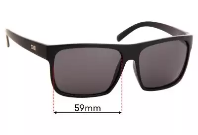 Otis After Dark Lentes de Repuesto 59mm wide 