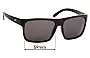 Sunglass Fix Replacement Lenses for Otis After Dark - 59mm Wide 