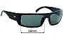 Sunglass Fix Replacement Lenses for Otis Barricade - 64mm Wide 