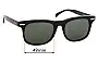 Sunglass Fix Replacement Lenses for Otis Trendwell - 49mm Wide 