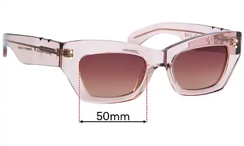 Pared  Bec + Bridge Petite Amour Replacement Lenses 50mm wide 