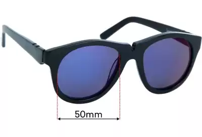 Pared  Salt & Pepper Replacement Lenses 50mm wide 
