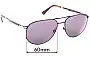 Sunglass Fix Replacement Lenses for Persol 2455-S - 60mm Wide 