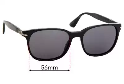Persol 3164-S Replacement Lenses 56mm wide 
