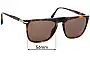 Sunglass Fix Lentes de Repuesto para Persol 3225-S - 56mm Wide 