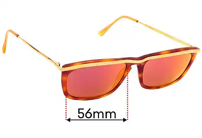Persol PP508 Replacement Lenses 56mm wide 