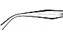Prada SPR14W-F Lentes de Repuesto Model Number Location 