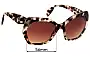 Sunglass Fix Lentes de Repuesto para Prada SPR16R - 56mm Wide 