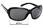 Sunglass Fix Replacement Lenses for Prada SPR20I - 65mm Wide 