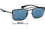 Sunglass Fix Replacement Lenses for Prada SPR50Q - 58mm Wide 