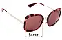 Sunglass Fix Ersatzgläser für Prada SPR57U & PR57US - 54mm Wide 