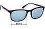 Sunglass Fix Replacement Lenses for Prada SPS01T & PS01TS - 56mm Wide 