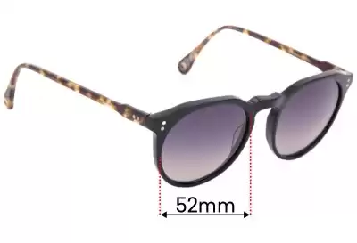 Raen Remmy Replacement Lenses 52mm wide 