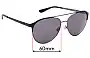 Sunglass Fix Verres de Remplacement pour Polo Polo PH 3123 - 60mm Wide 