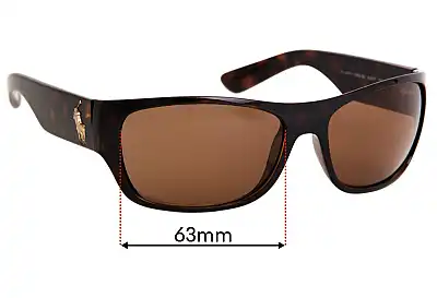 Polo Polo PH 4074 Replacement Lenses 63mm wide 