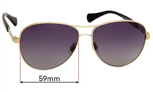Polo RA 4117 Replacement Lenses 59mm wide 