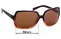 Sunglass Fix Ersatzgläser für Ralph Lauren RA 5089 - 58mm Wide 