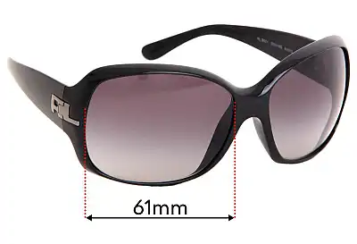 Ralph Lauren RL 8001 Replacement Lenses 61mm wide 
