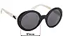 Sunglass Fix Verres de Remplacement pour Ralph Lauren RL 8126 - 51mm Wide 
