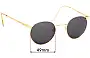 Sunglass Fix Replacement Lenses for Randolph Engineering P3 - 49mm Wide 
