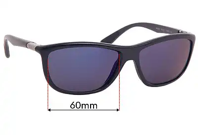 Ray-Ban RB8351 Ersatzgläser 60mm wide 