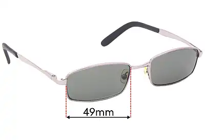 Ray-Ban RJ9504-S Replacement Lenses 49mm wide 