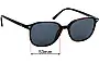 Sunglass Fix Lentes de Repuesto para Ray-Ban RB2193 Leonard - 53mm Wide 