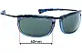 Sunglass Fix Replacement Lenses for Ray-Ban RB2319 Olympian I - 62mm Wide 