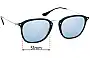 Sunglass Fix Ersatzgläser für Ray-Ban RB2448-N - 51mm Wide 