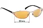 Sunglass Fix Verres de Remplacement pour Ray-Ban RB3101 - 59mm Wide 