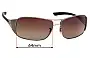 Sunglass Fix Lentes de Repuesto para Ray-Ban RB3320 - 64mm Wide 