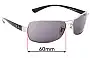 Sunglass Fix Replacement Lenses for Ray-Ban RB3379 - 60mm Wide 
