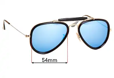 Ray-Ban RB3428 Road Spirit Replacement Lenses 54mm wide 