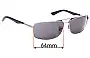 Sunglass Fix Ersatzgläser für Ray-Ban RB3465 - 64mm Wide 