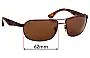 Sunglass Fix Replacement Lenses for Ray-Ban RB3492 - 62mm Wide 